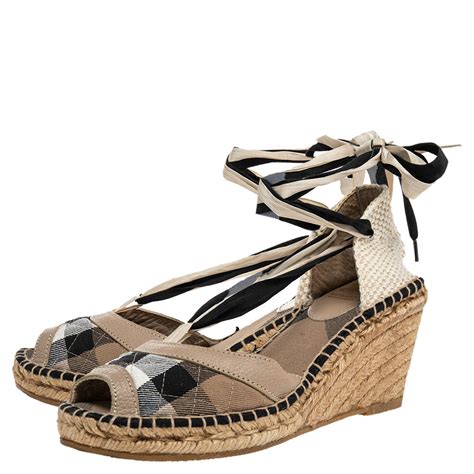 burberry espadrilles farfetch|burberry espadrille wedges.